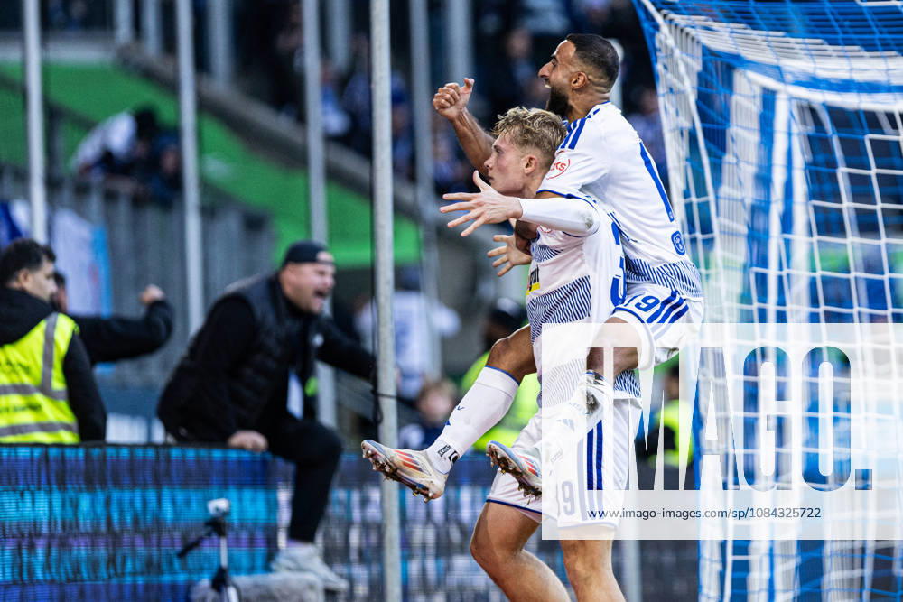 3.Liga: MSV Duisburg TSG Hoffenheim II; 10.10.2026 MSV Duisburg bejubelt das Tor, 2:2 durch Peter Remmert (MSV Duisburg, 39) 3.Liga 8.Spieltag: MSV Duisburg TSG Hoffenheim II; Schauinsland-Reisen-Arena, Duisburg, 10.10.2026 DFB regulations prohibit any use of photographs as image sequences and or quasi video.