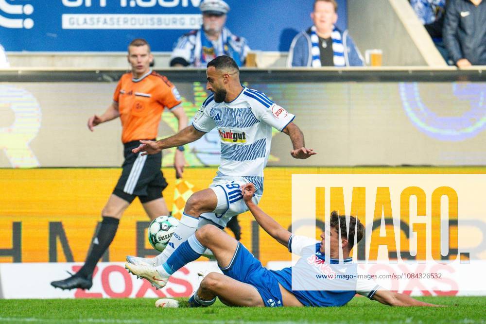 Fußball 3.Liga MSV Duisburg - TSG Hoffenheim II am 10.10.26 in der Schauinsland-Reisen Arena in Duisburg Ramien Safi ( Duisburg ) Duisburg