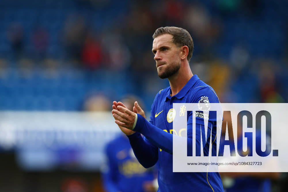 Premier League: Chelsea v AFC Bournemouth LONDON, UK - 10th Oct 2026: Jordan Henderson of Chelsea applauds the fans after the Premier League match between Chelsea FC and AFC Bournemouth at Stamford Bridge London Stamford Bridge England United Kingdom
