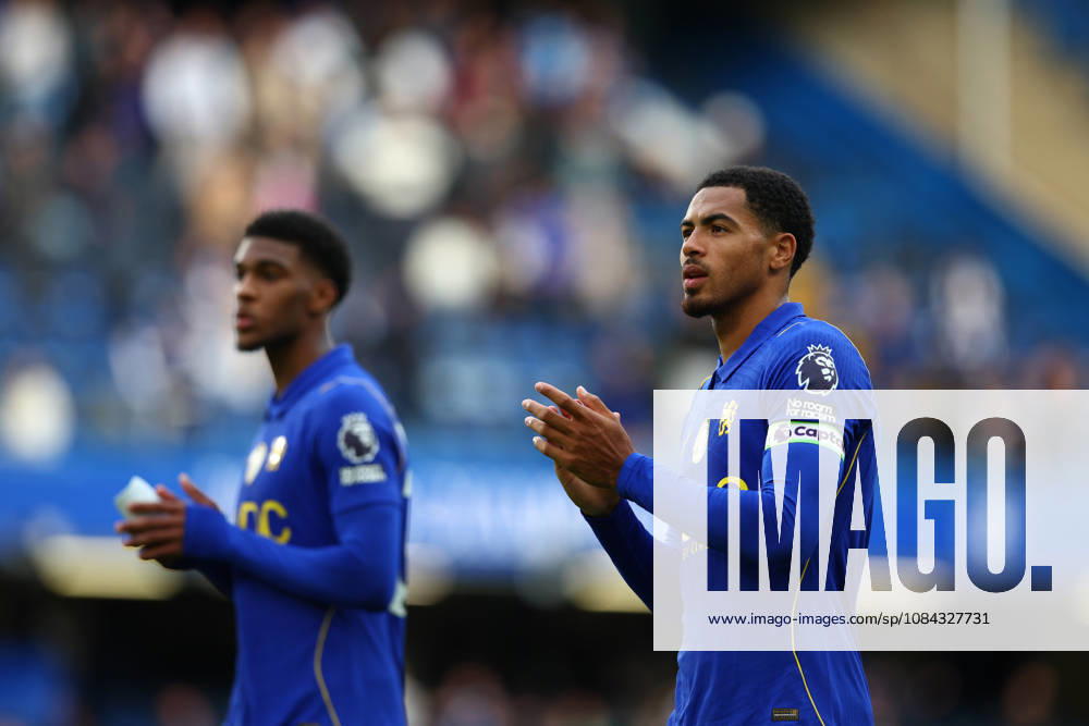 Premier League: Chelsea v AFC Bournemouth LONDON, UK - 10th Oct 2026: Levi Colwill of Chelsea applauds the fans after the Premier League match between Chelsea FC and AFC Bournemouth at Stamford Bridge London Stamford Bridge England United Kingdom