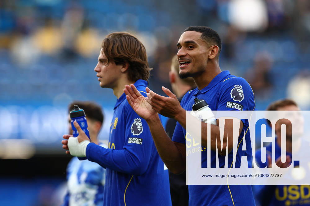 Premier League: Chelsea v AFC Bournemouth LONDON, UK - 10th Oct 2026: Maxence Lacroix of Chelsea applauds the fans after the Premier League match between Chelsea FC and AFC Bournemouth at Stamford Bridge London Stamford Bridge England United Kingdom