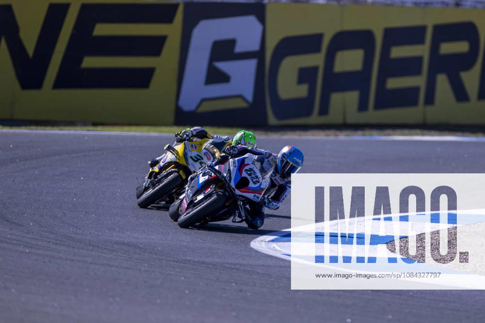 ESTORIL, PORTUGAL - OCTOBER 10: Miguel Oliveira of Portugal and Rokit BMW Motored WorldSBK Team competes during Race 1 during day two of the World Superbikes Estoril Round at Circuito Estoril on October 10, 2026 in Estoril, Portugal. World Superbikes Estoril Round - ZUMAl192 20261010_zsp_l192_001