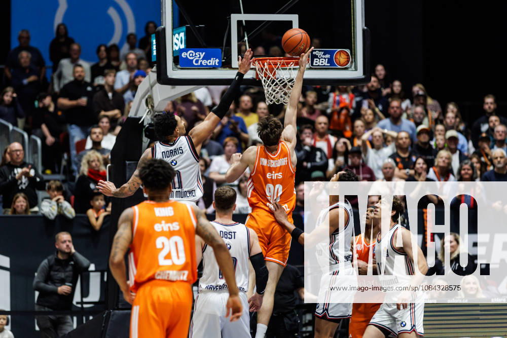 GER, BBL, easyCredit Basketball Bundesliga, Chemnitz, Niners Chemnitz - FC Bayern München Basketball Jannis von Seckendorff (Niners Chemnitz, 90) Chemnitz Messe Chemnitz Sachsen Deutschland