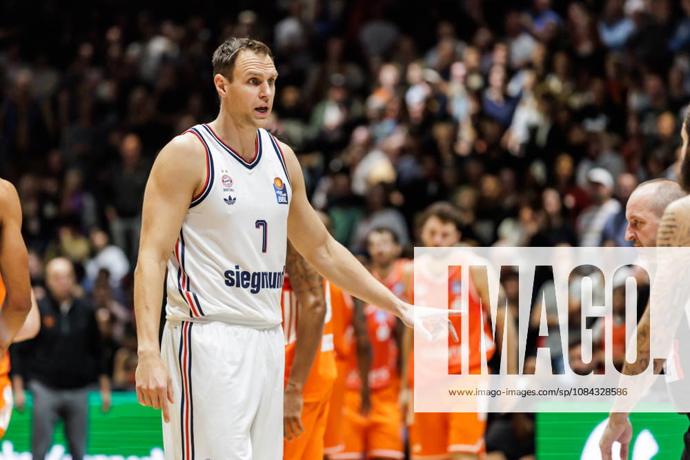GER, BBL, easyCredit Basketball Bundesliga, Chemnitz, Niners Chemnitz - FC Bayern München Basketball Johannes Voigtmann (FC Bayern München Basketball, 7) Chemnitz Messe Chemnitz Sachsen Deutschland
