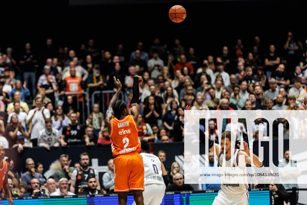 GER, BBL, easyCredit Basketball Bundesliga, Chemnitz, Niners Chemnitz - FC Bayern München Basketball Stefan Smith (Niners Chemnitz, 2) Chemnitz Messe Chemnitz Sachsen Deutschland