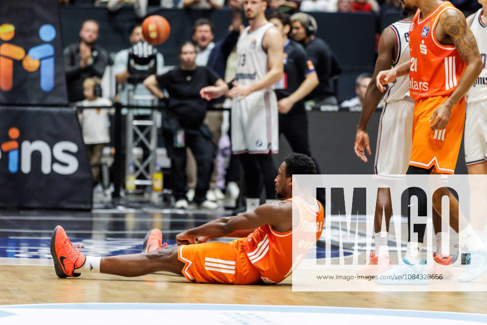 GER, BBL, easyCredit Basketball Bundesliga, Chemnitz, Niners Chemnitz - FC Bayern München Basketball Phlandrous Fleming Jr. (Niners Chemnitz, 1) jubelt Chemnitz Messe Chemnitz Sachsen Deutschland