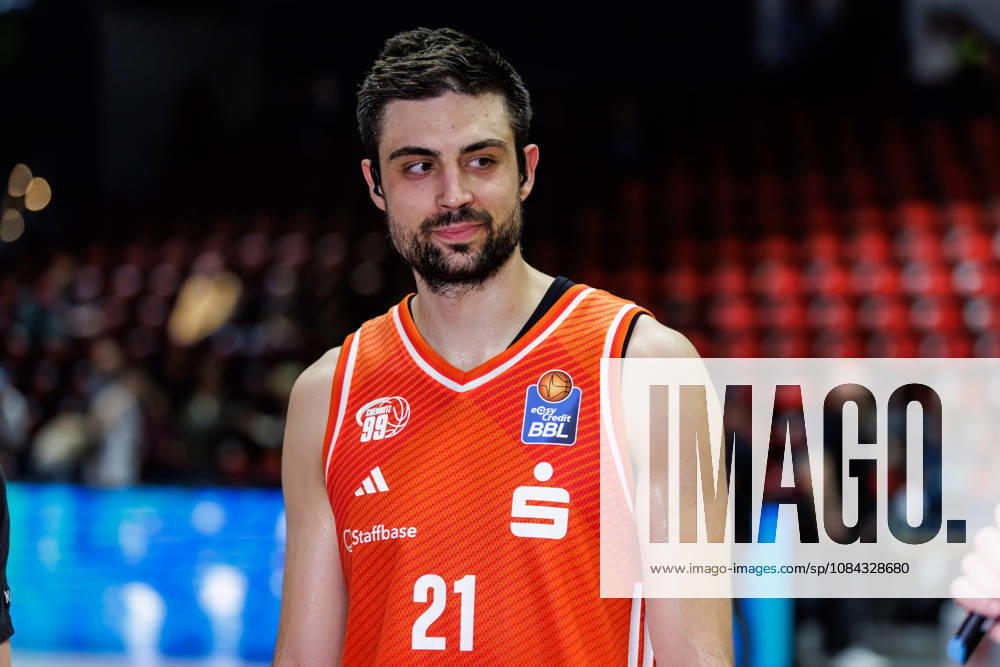 GER, BBL, easyCredit Basketball Bundesliga, Chemnitz, Niners Chemnitz - FC Bayern München Basketball Mateo Å erić (Niners Chemnitz, 21) Chemnitz Messe Chemnitz Sachsen Deutschland