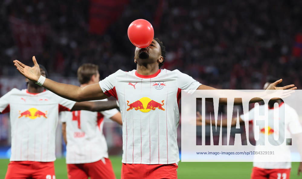 RB Leipzig - Frankfurt Bundesliga Leipzig, 10.10.2026, Red Bull Arena, Fußball, 1.Bundesliga, 5.Spieltag , RB Leipzig vs. SG Eintracht Frankfurt , Im Bild: Tor für RB Leipzig. Christopher Nkunku ( 28, RBL) trifft zum 1:0 und jubelt. , Nur zur redaktionellen Nutzung. Only editorial use. , DFL DFB regulations prohibit any use of photographs as image sequences and or quasi-video. ,