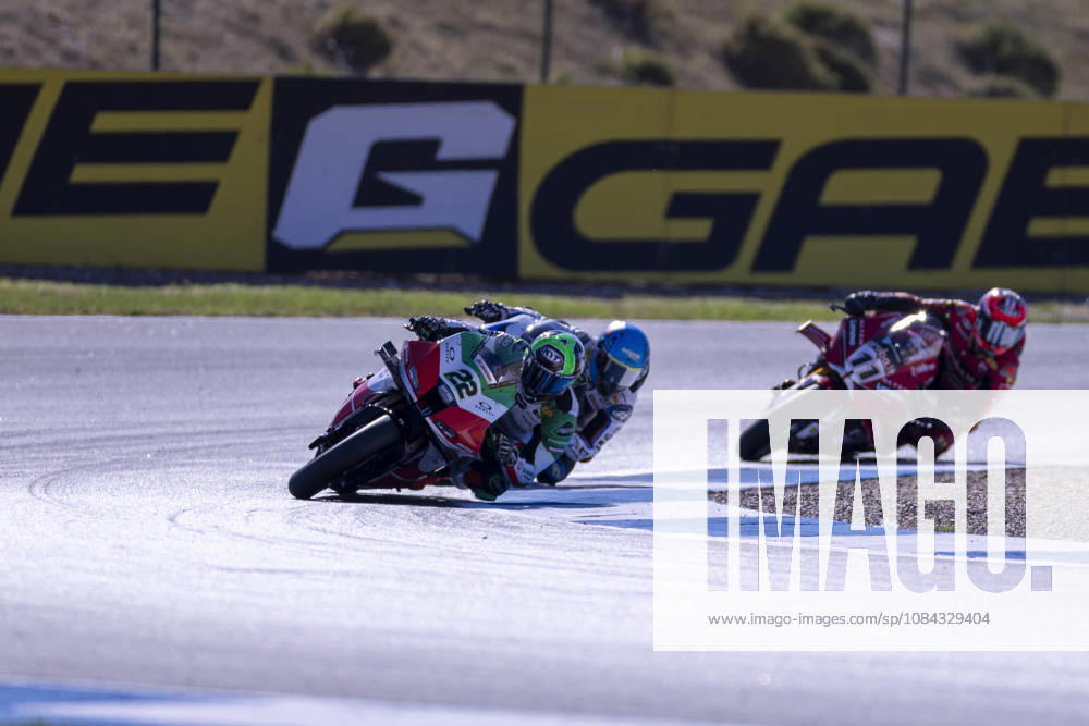 ESTORIL, PORTUGAL - OCTOBER 10: Alex Lowes of Great-Britain and Bimota by Kawasaki Racing Team competes during Race 1 during day two of the World Superbikes Estoril Round at Circuito Estoril on October 10, 2026 in Estoril, Portugal. Cascais Portugal - ZUMAl192 20261010_zsp_l192_013