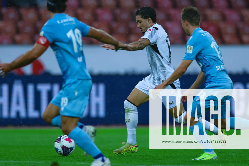 FC Zürich gegen FC Thun Brack Super League 10. Oktober 2026 Torschütze zum 1:1 Ausgleich für den FC Zürich durch Kevin Spadanuda (17, FC Zürich) wahrend dem Fussballspiel, Brack Super League, FC Zürich gegen FC Thun, 10. Oktober 2026, Stadion Letzigrund, Zürich, Schweiz. Zürich Stadion Letzigrund Zürich Schweiz