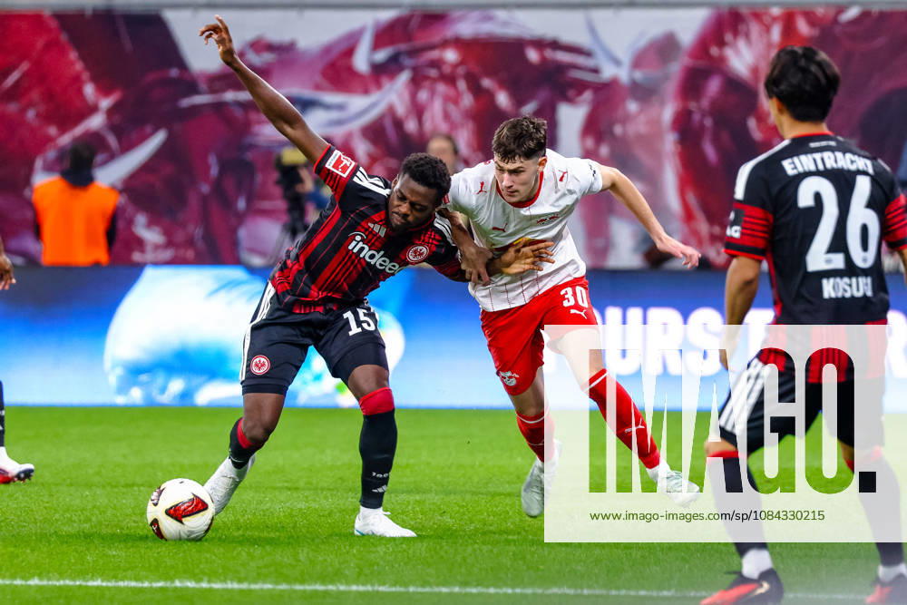 Noel Aseko (Eintracht Frankfurt, 15) Zweikampf, Duell, Kampf Andrija Maksimovic (RB Leipzig, 30) am Ball, GER, RB Leipzig vs. Eintracht Frankfurt, Fussball, 1. Bundesliga Herren, 5. Spieltag, Spielzeit 2026 2027, 10.10.2026 DFL regulations prohibit any use of photographs as image sequences and or quasi-video. GER, RB Leipzig vs. Eintracht Frankfurt, Fussball, 1. Bundesliga Herren, 5. Spieltag, Spielzeit 2026 2027, 10.10.2026 Leipzig