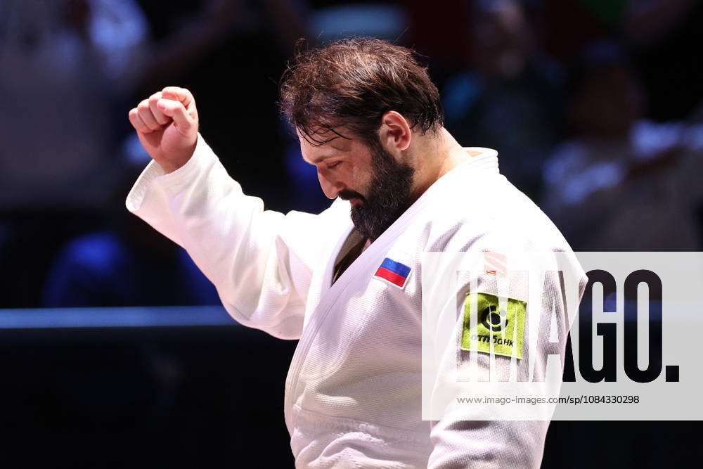 AZERBAIJAN, BAKU - OCTOBER 10, 2026: Russia s Inal Tasoev appears in his heavyweight bout during the 2026 World Judo Championships at the National Gymnastics Arena 2026 World Judo Championships In Baku - ZUMAt113 20261010_zaa_t113_487