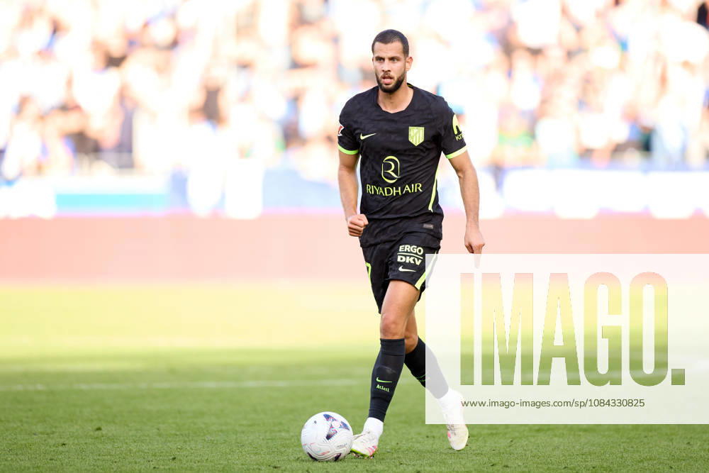 David Hancko of Atletico de Madrid in action during the LaLiga EA Sports match between Deportivo Alaves and Atletico de Madrid at Mendizorrotza on October 10, 2026, in Vitoria, Spain. Deportivo Alaves V Atletico De Madrid - La Liga EA Sports - ZUMAa181 20261010_zaa_a181_062