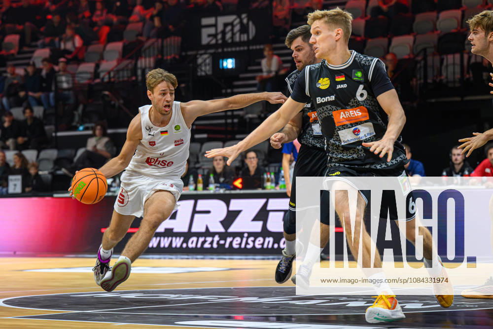 Basketball - Saison 2026 2027 - 2. Bundesliga Pro-A - 4. Spieltag: Nürnberg Falcons Basketball Club NBC - Kreisbau Kirchheim Knights - AlSch - - Christian Feneberg (7, Nürnberg Falcons BC NBC )
