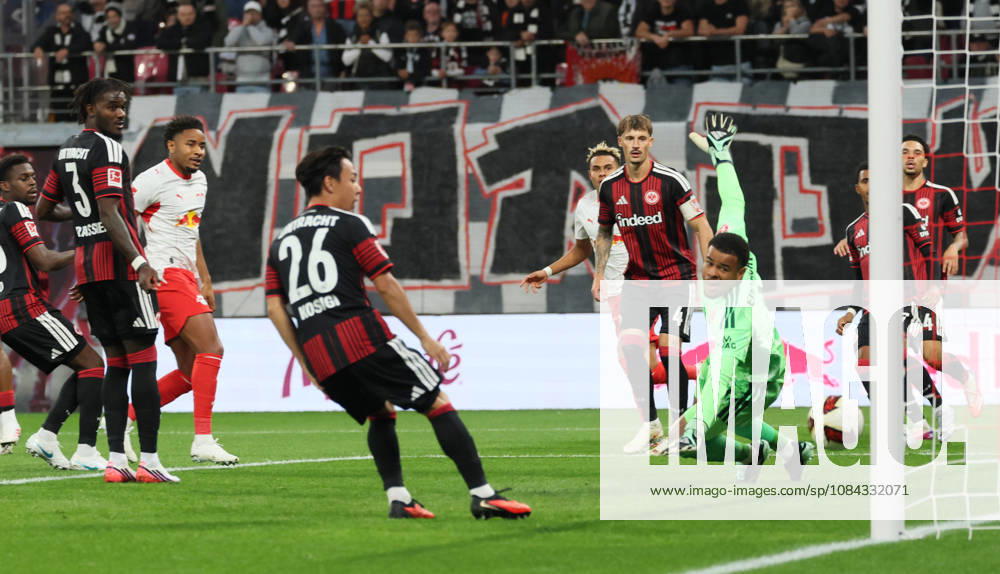 RB Leipzig - Frankfurt Bundesliga Leipzig, 10.10.2026, Red Bull Arena, Fußball, 1.Bundesliga, 5.Spieltag , RB Leipzig vs. SG Eintracht Frankfurt , Im Bild: Tor für RB Leipzig. Christopher Nkunku ( 28, RBL) trifft zum 2:0.. , Nur zur redaktionellen Nutzung. Only editorial use. , DFL DFB regulations prohibit any use of photographs as image sequences and or quasi-video. ,