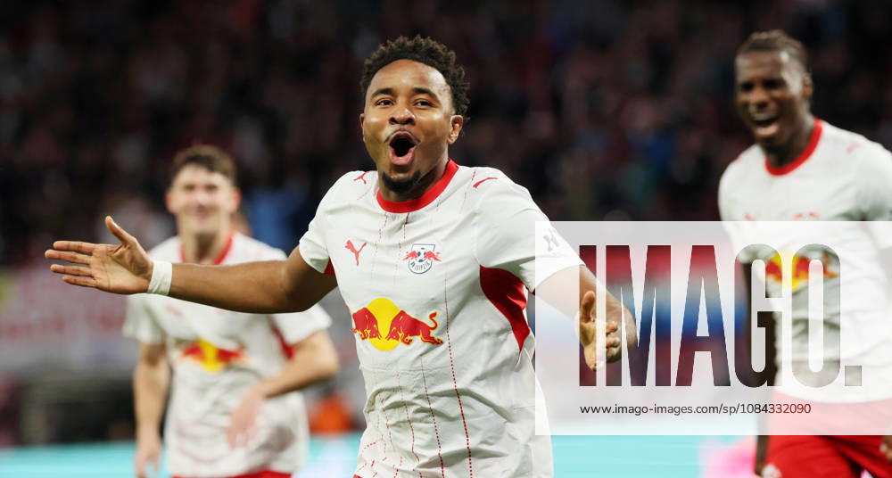 RB Leipzig - Frankfurt Bundesliga Leipzig, 10.10.2026, Red Bull Arena, Fußball, 1.Bundesliga, 5.Spieltag , RB Leipzig vs. SG Eintracht Frankfurt , Im Bild: Tor für RB Leipzig. Christopher Nkunku ( 28, RBL) trifft zum 1:0 und jubelt. , Nur zur redaktionellen Nutzung. Only editorial use. , DFL DFB regulations prohibit any use of photographs as image sequences and or quasi-video. ,