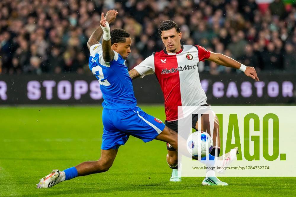 , Stadion Feijenoord (De Kuip) , season 2026 2027 , Dutch Eredivisie football , match between Feyenoord and AZ , Picture shows Feyenoord player Javi Lopez Feyenoord - AZ x208116570x