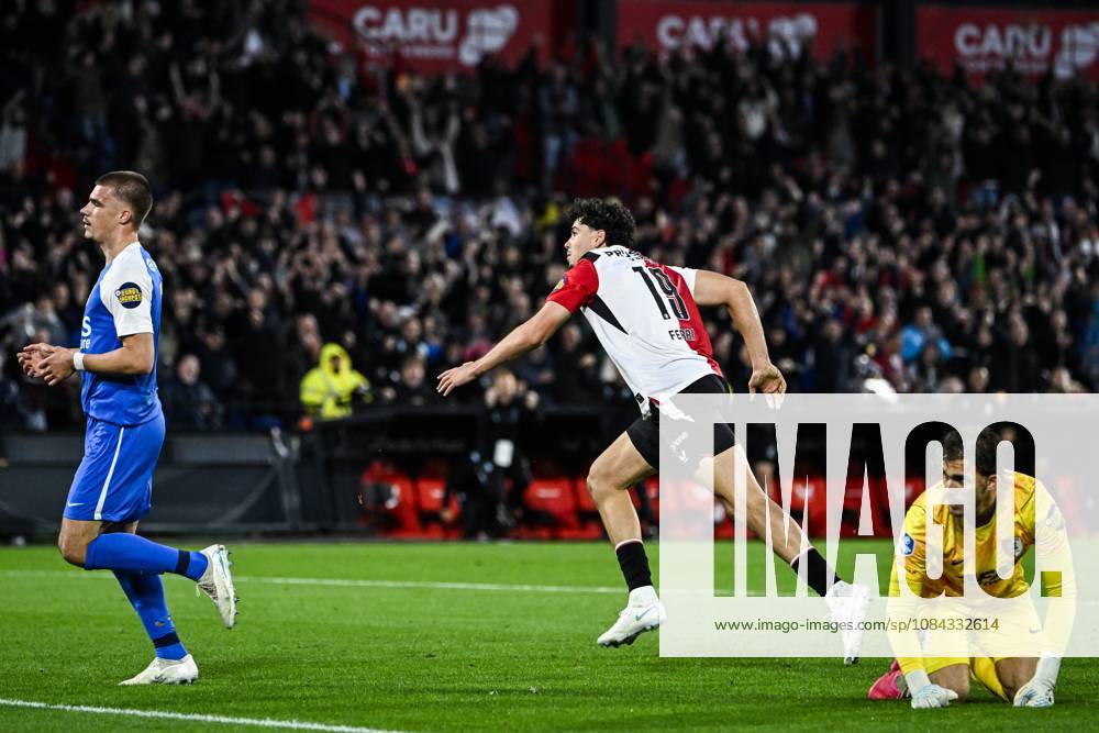 ROTTERDAM - Nacho Ferri of Feyenoord celebrates the 1-0 during the Dutch Eredivisie match between Feyenoord and AZ Alkmaar at Feyenoord stadium De Kuip on October 10, 2026 in Rotterdam, the Netherlands. OLAF KRAAK ANP Eredivisie 2026 27 ANPxSportx IVx 572041963 originalFilename: 572041963
