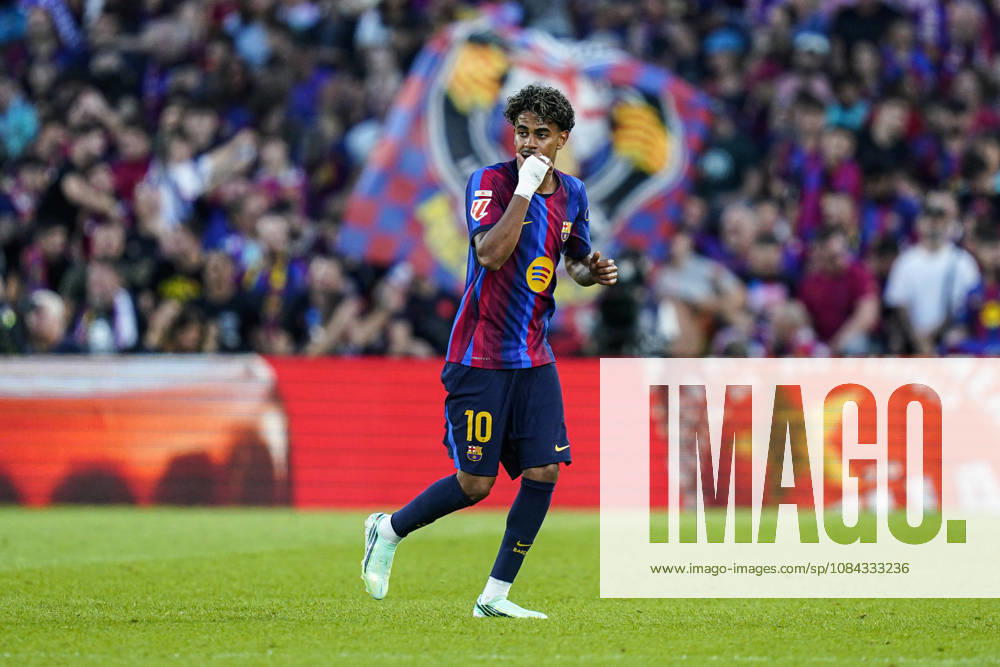ESP: FC Barcelona, Barca - Getafe CF. La Liga EA Sports. Matchday 8. Lamine Yamal of FC Barcelona during the La Liga EA Sports match between FC Barcelona and Getafe CF played at Spotify Camp Nou Stadium on 10 Oct 2026 in Barcelona, Spain. kpng