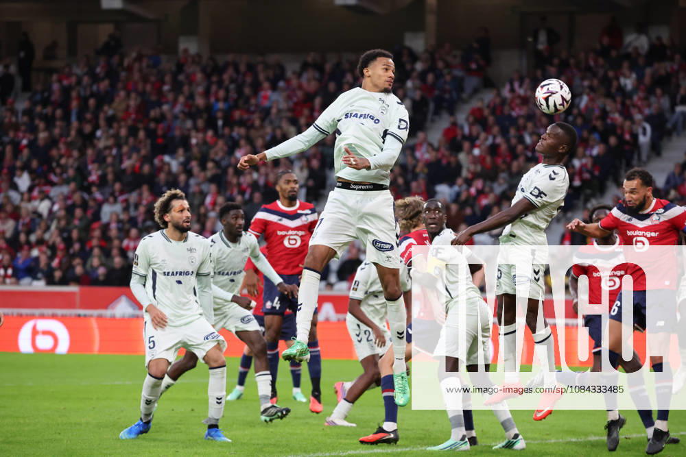 Amir RICHARDSON (Havre AC) lors du match LOSC Lille vs Le Havre, Ligue 1, Decathlon Arena stade Pierre Mauroy, le 10 octobre 2026 - photo Laurent Sanson PsnewZ