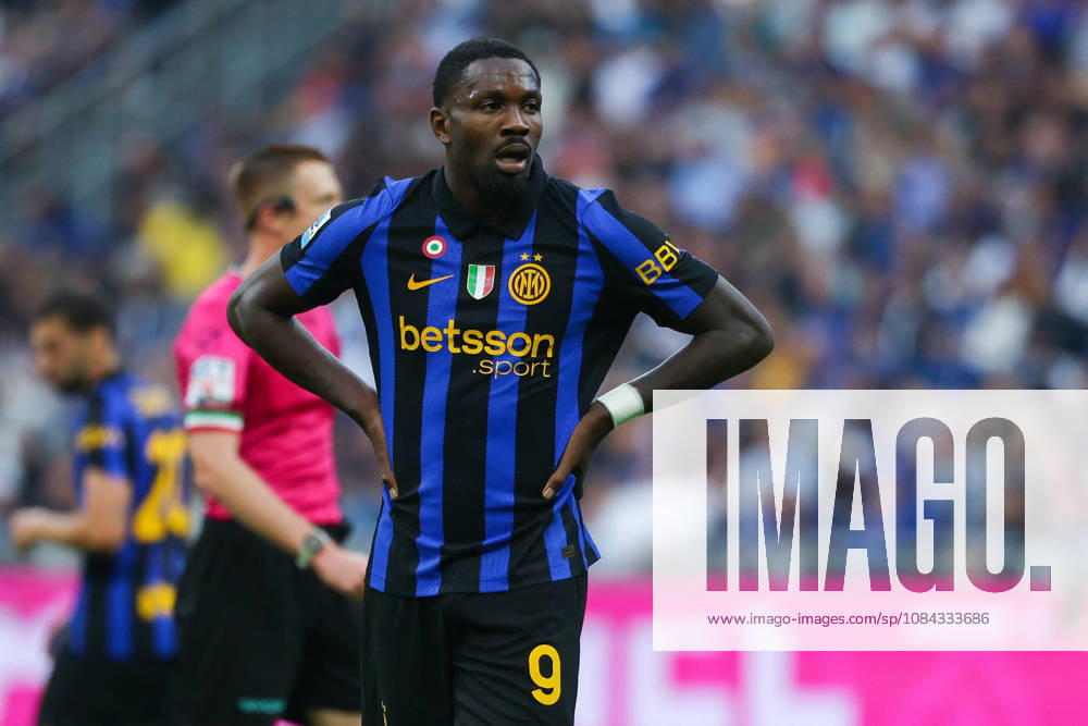 SOCCER - Serie A - Inter - FC Internazionale vs. Parma Calcio Photo by IPA ABACAPRESS.COM89510625 - Marcus Thuram of FC Internazionale reacts during the Serie A Enilive 2026 27 soccer match between FC Internazionale and Parma Calcio 1913. Milan Italy