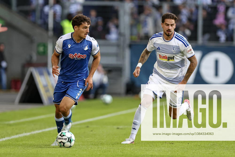 GER, Fussball, Herren, 3. Liga, Saison 2026 2027, MSV Duisburg - TSG Hoffenheim II Sean Dulic (TSG II) in Aktion am Ball, Einzelaktion Duisburg schauinsland-reisen-Arena Nordrhein-Westfalen Deutschland