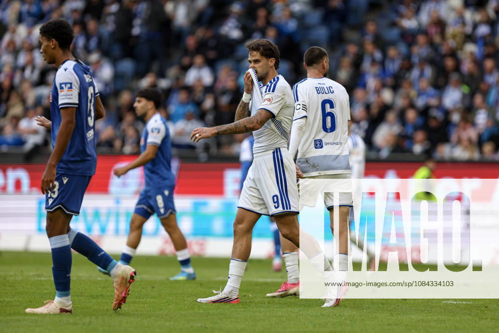 GER, Fussball, Herren, 3. Liga, Saison 2026 2027, MSV Duisburg - TSG Hoffenheim II Lex-Tyger Lobinger (Duisburg) gestikuliert, Gestik Duisburg schauinsland-reisen-Arena Nordrhein-Westfalen Deutschland