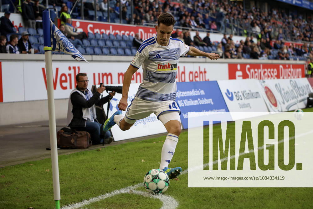 GER, Fussball, Herren, 3. Liga, Saison 2026 2027, MSV Duisburg - TSG Hoffenheim II Conor Noß (Duisburg) in Aktion am Ball, Einzelaktion Duisburg schauinsland-reisen-Arena Nordrhein-Westfalen Deutschland