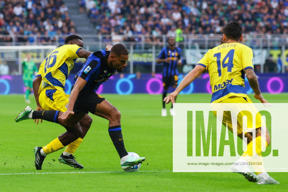 SOCCER - Serie A - Inter - FC Internazionale vs. Parma Calcio Photo by IPA ABACAPRESS.COM89510930 - Andy Diouf of FC Internazionale in action during a Serie A Enilive 2026 27 soccer match between FC Internazionale and Parma Calcio 1913. Milan Italy