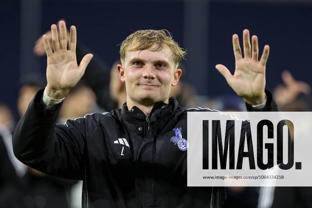 GER, Fussball, Herren, 3. Liga, Saison 2026 2027, MSV Duisburg - TSG Hoffenheim II Peter Remmert (Duisburg) Schlussjubel, jubelt nach dem Sieg Duisburg schauinsland-reisen-Arena Nordrhein-Westfalen Deutschland