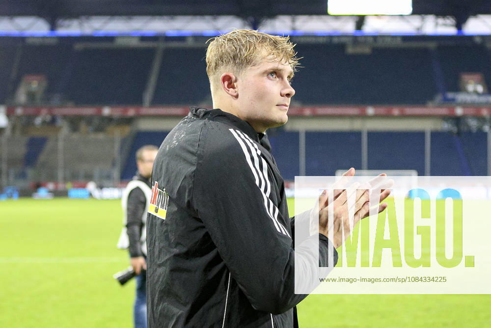 GER, Fussball, Herren, 3. Liga, Saison 2026 2027, MSV Duisburg - TSG Hoffenheim II Peter Remmert (Duisburg) Schlussjubel, jubelt nach dem Sieg Duisburg schauinsland-reisen-Arena Nordrhein-Westfalen Deutschland