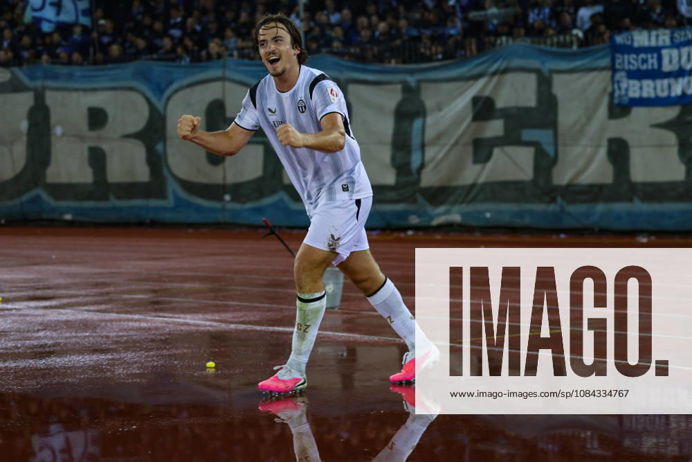 FC Zürich gegen FC Thun Brack Super League 10. Oktober 2026 Torschütze zum 3:1 für den FC Zürich, Doron Lichtenstein, ;zwahrend dem Fussballspiel, Brack Super League, FC Zürich gegen FC Thun, 10. Oktober 2026, Stadion Letzigrund, Zürich, Schweiz. Zürich Stadion Letzigrund Zürich Schweiz