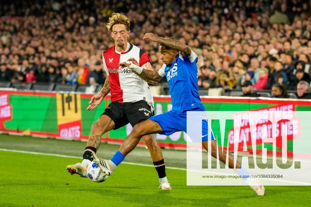 , Stadion Feijenoord (De Kuip) , season 2026 2027 , Dutch Eredivisie football , match between Feyenoord and AZ , Picture shows Feyenoord player Luciano Valente Feyenoord - AZ x208119182x