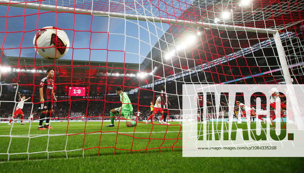 RB Leipzig - Frankfurt Bundesliga Leipzig, 10.10.2026, Red Bull Arena, Fußball, 1.Bundesliga, 5.Spieltag , RB Leipzig vs. SG Eintracht Frankfurt , Im Bild: Tor für RB Leipzig. Christopher Nkunku ( 28, RBL) trifft zum 2:0.. , Nur zur redaktionellen Nutzung. Only editorial use. , DFL DFB regulations prohibit any use of photographs as image sequences and or quasi-video. ,