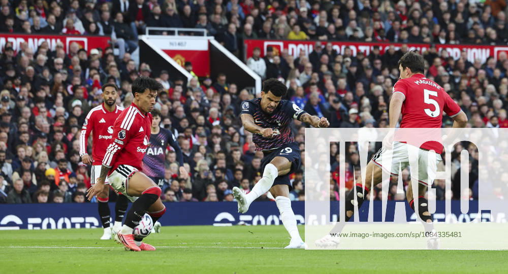 Liverpool v Manchester City, FA Premier League 10.10.26 Liverpool v Manchester City, FA Premier League Bradley Ormesher The Times Dominic Solanke of Tottenham has shot at goal