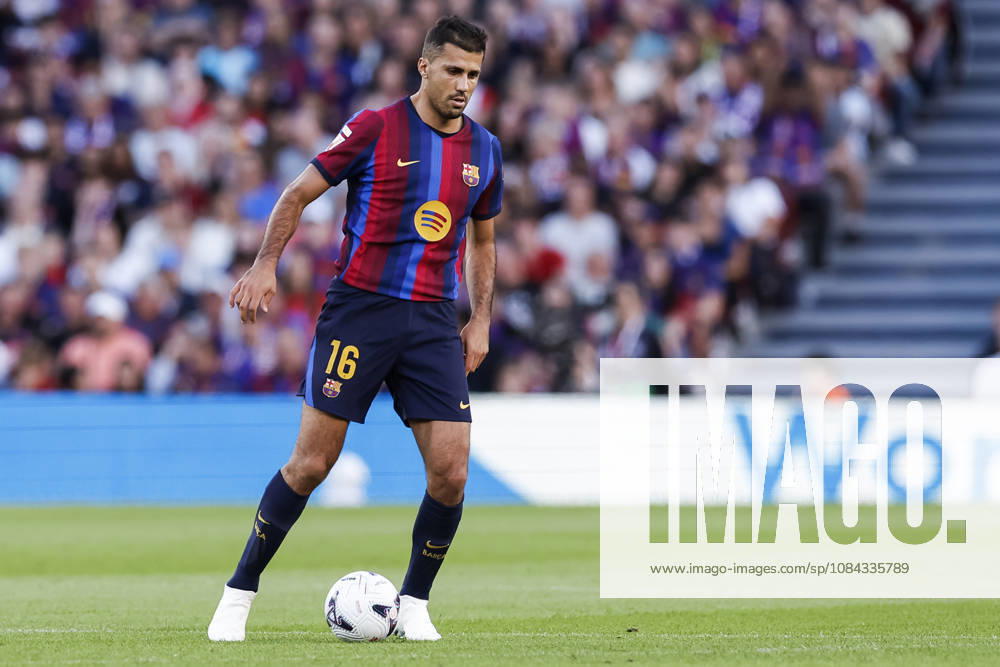 Rodri of FC Barcelona, Barca in action during the Spanish league, LaLiga EA Sports, football match played between FC Barcelona and Getafe CF at Spotify Camp Nou stadium on October 10, 2026 in Barcelona, Spain. Barcelona Spain - ZUMAa181 20261010_zaa_a181_081