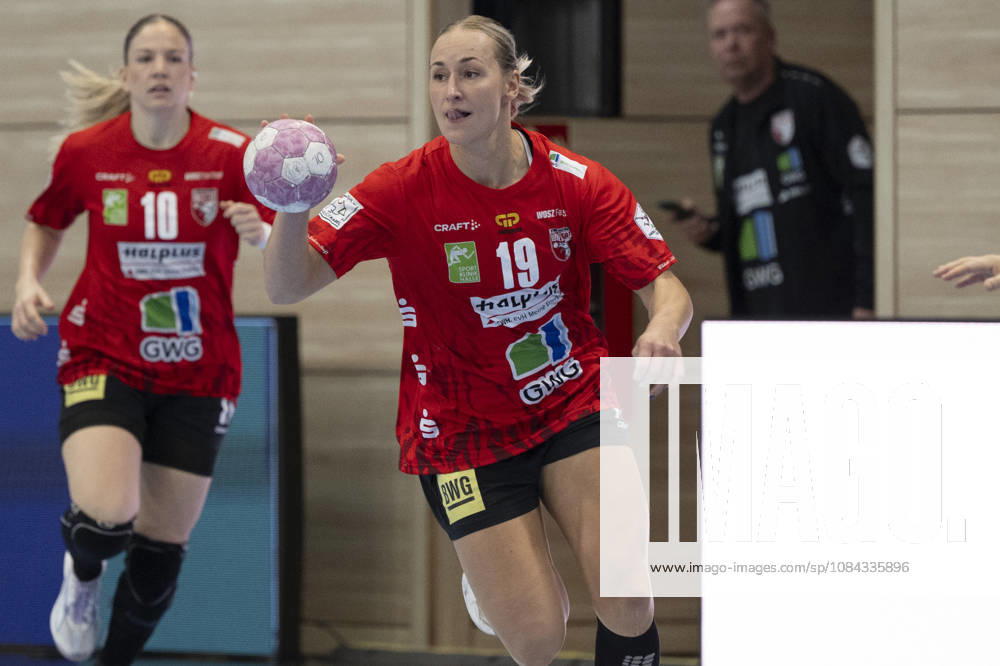 Alsco Handball Bundesliga Frauen, Saison 2026 2027 SV Union Halle-Neustadt vs.BSV Sachsen Zwickau Halle, Deutschland 09.September 2026: Im Bild:Lea Gruber (Halle) Halle Saale SWH Arena Sachsen-Anhalt Deutschland