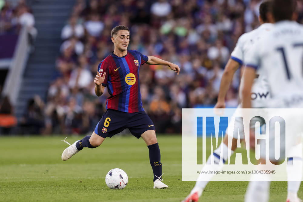Gavi of FC Barcelona, Barca in action during the Spanish league, LaLiga EA Sports, football match played between FC Barcelona and Getafe CF at Spotify Camp Nou stadium on October 10, 2026 in Barcelona, Spain. FC Barcelona V Getafe CF - LaLiga EA Sports - ZUMAa181 20261010_zaa_a181_097