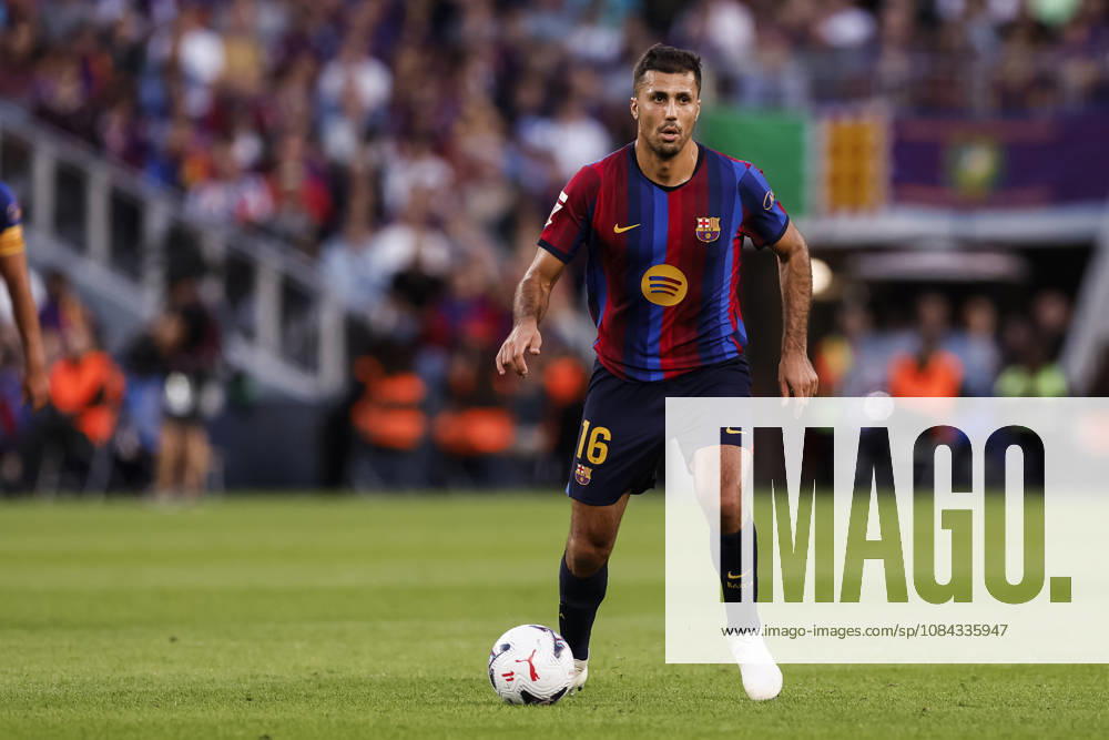 Rodri of FC Barcelona, Barca in action during the Spanish league, LaLiga EA Sports, football match played between FC Barcelona and Getafe CF at Spotify Camp Nou stadium on October 10, 2026 in Barcelona, Spain. FC Barcelona V Getafe CF - LaLiga EA Sports - ZUMAa181 20261010_zaa_a181_098