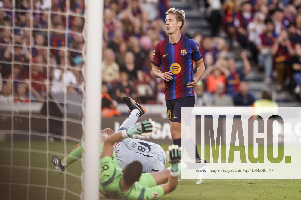 Dani Olmo of FC Barcelona, Barca laments during the Spanish league, LaLiga EA Sports, football match played between FC Barcelona and Getafe CF at Spotify Camp Nou stadium on October 10, 2026 in Barcelona, Spain. FC Barcelona V Getafe CF - LaLiga EA Sports - ZUMAa181 20261010_zaa_a181_103