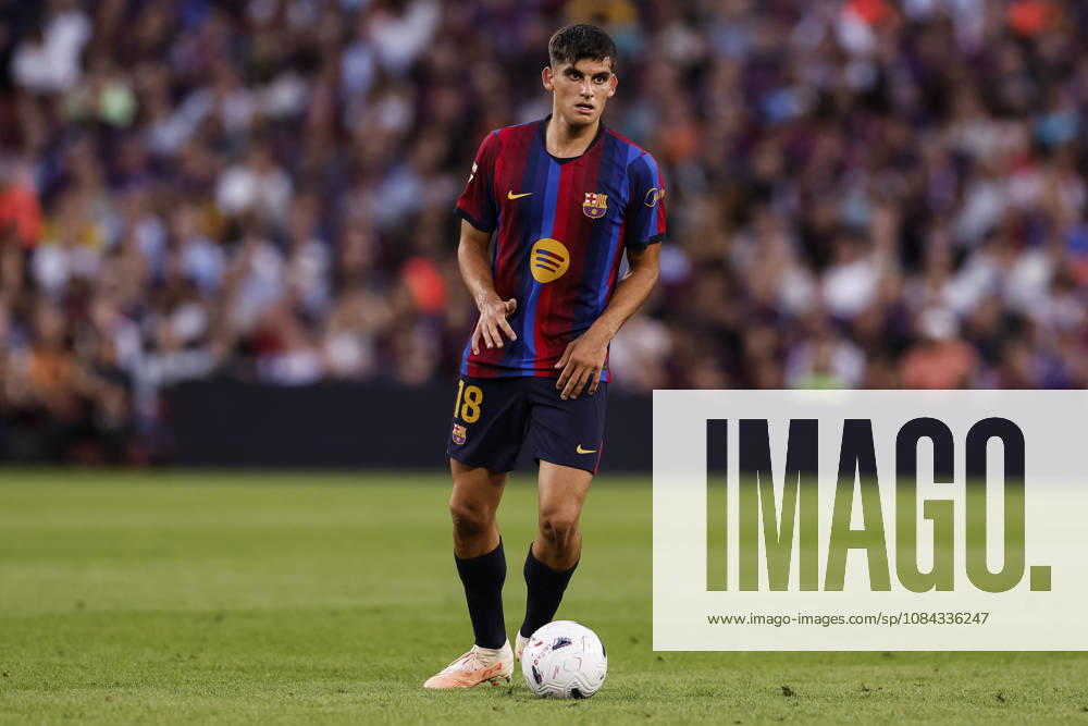 Gerard Martin of FC Barcelona, Barca in action during the Spanish league, LaLiga EA Sports, football match played between FC Barcelona and Getafe CF at Spotify Camp Nou stadium on October 10, 2026 in Barcelona, Spain. Barcelona Spain - ZUMAa181 20261010_zaa_a181_099