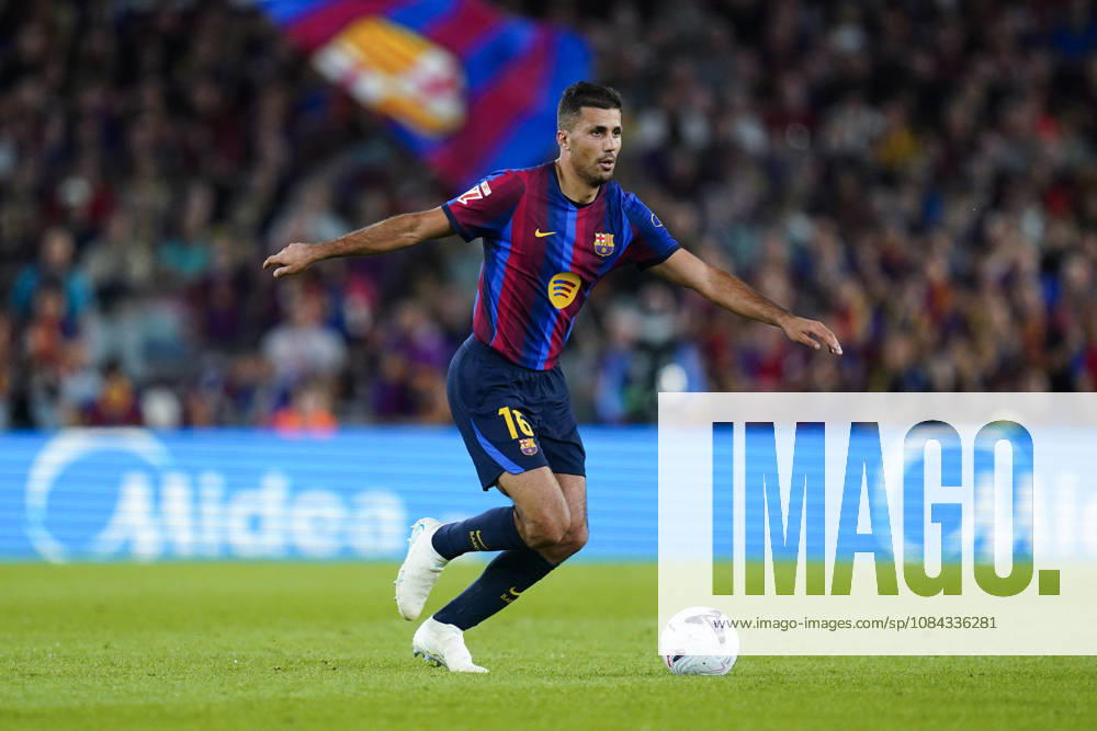 ESP: FC Barcelona, Barca - Getafe CF. La Liga EA Sports. Matchday 8. Rodrigo Rodri Hernandez of FC Barcelona during the La Liga EA Sports match between FC Barcelona and Getafe CF played at Spotify Camp Nou Stadium on 10 Oct 2026 in Barcelona, Spain. kpng