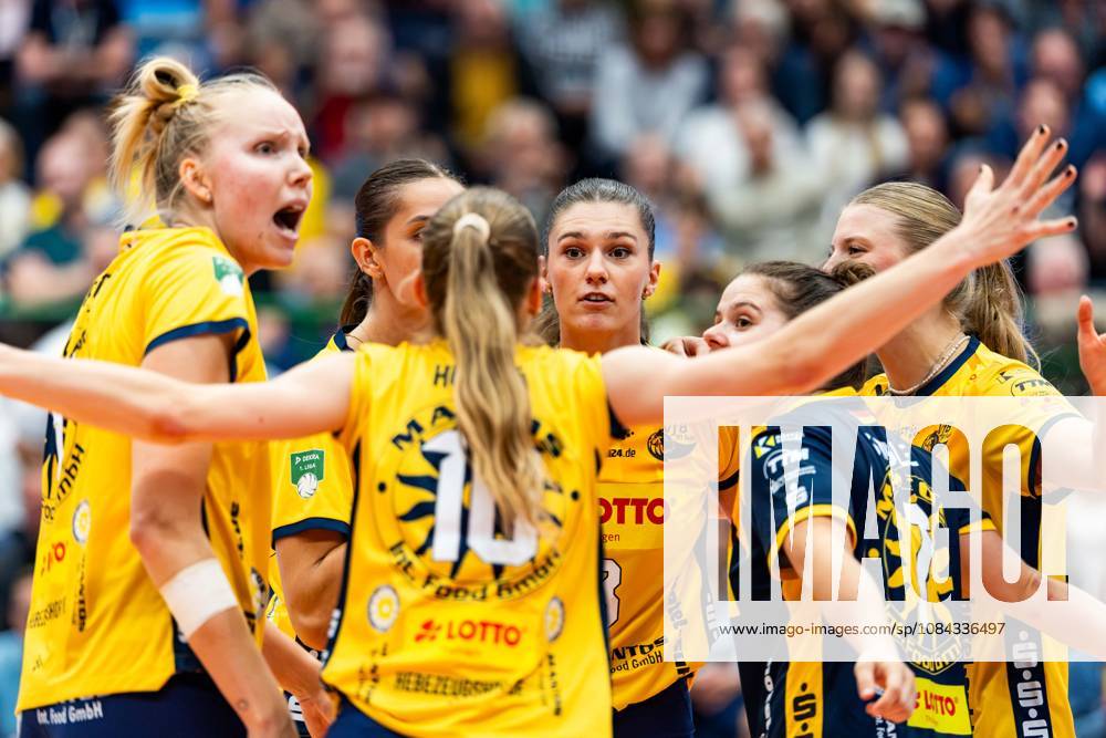 GER, Volleyball, Dekra 1.Bl, Frauen, Saison 26 27, Haputrunde, VfB Suhl Lotto Thueringen - Skurios Volleys Borken Nina Dreisigova (VfB Suhl Lotto Thueringen) 98527 Suhl Sporthalle Wolfsgrube Thüringen Deutschland