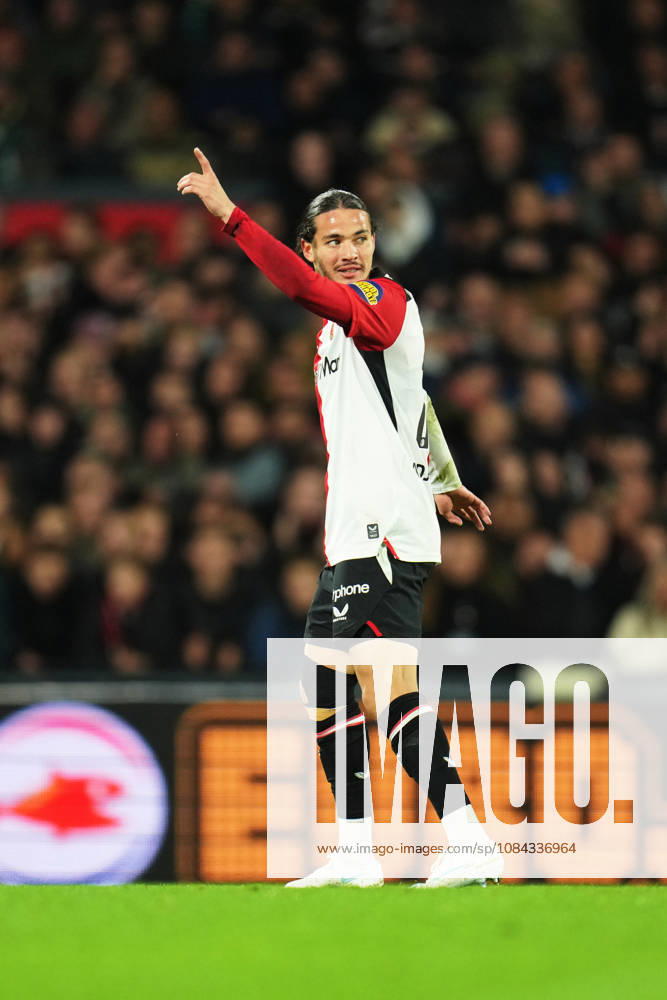 Eredivisie: Feyenoord Rotterdam v AZ Alkmaar Rotterdam - Anis Hadj Moussa of Feyenoord during the eight competition round of the 2026 2027 Eredivisie season. The match is set between Feyenoord Rotterdam and AZ Alkmaar at Stadion Feijenoord on 10 October 2026 in Rotterdam, Netherlands.