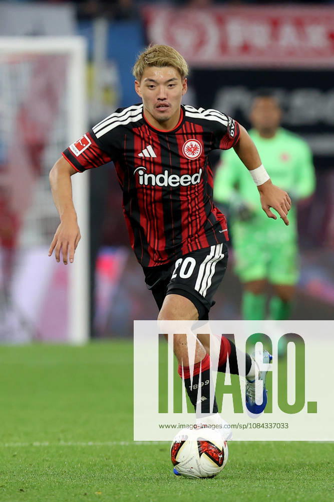 Fussball 1.Bundesliga, RB Leipzig - Eintracht Frankfurt v.l. Ritsu Doan (Eintracht Frankfurt) Leipzig
