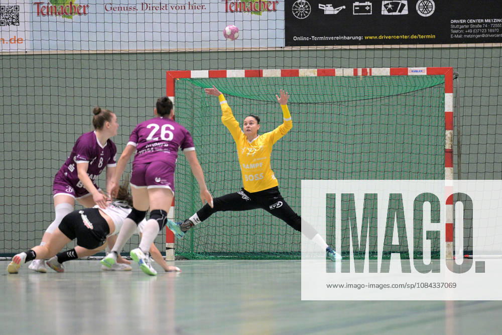 Sara Suba (TusSies Metzingen, 77) im Tor TusSies Metzingen vs. SCM Ramnicu Valcea, Handball, EHF, Europa Leauge Qualifikation Rueckspiel, Saison 2026 2027, 10.10.2026 TusSies Metzingen vs. SCM Ramnicu Valcea, Handball, EHF, Europa Leauge Qualifikation Rueckspiel, Saison 2026 2027, 10.10.2026 Metzingen