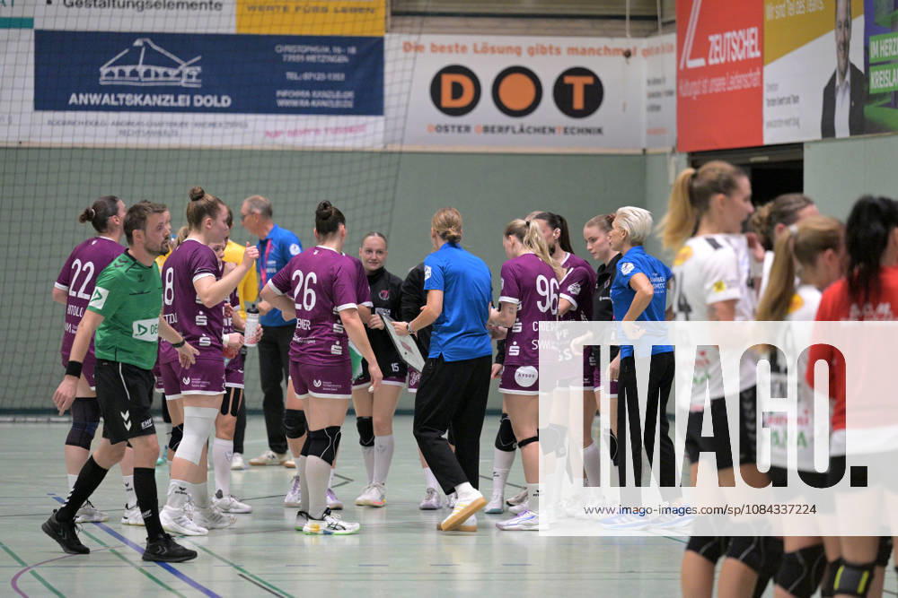 Time Out TusSies TusSies Metzingen vs. SCM Ramnicu Valcea, Handball, EHF, Europa Leauge Qualifikation Rueckspiel, Saison 2026 2027, 10.10.2026 TusSies Metzingen vs. SCM Ramnicu Valcea, Handball, EHF, Europa Leauge Qualifikation Rueckspiel, Saison 2026 2027, 10.10.2026 Metzingen
