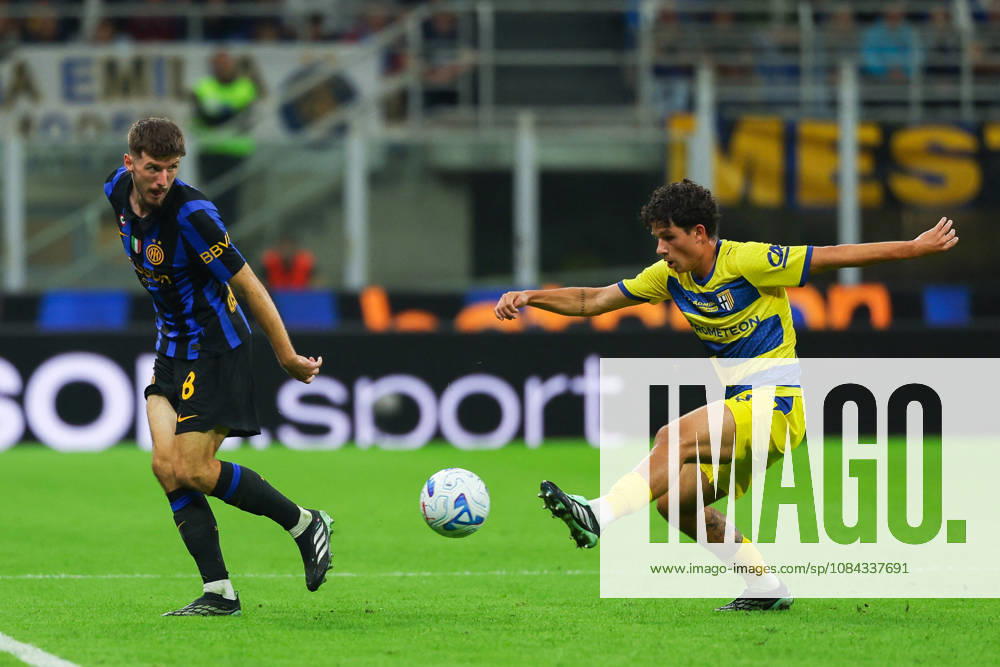 SOCCER - Serie A - Inter - FC Internazionale vs. Parma Calcio Photo by IPA ABACAPRESS.COM89512906 - Petar Sucic of FC Internazionale in action during the Serie A Enilive 2026 27 soccer match between FC Internazionale and Parma Calcio 1913. Milan Italy