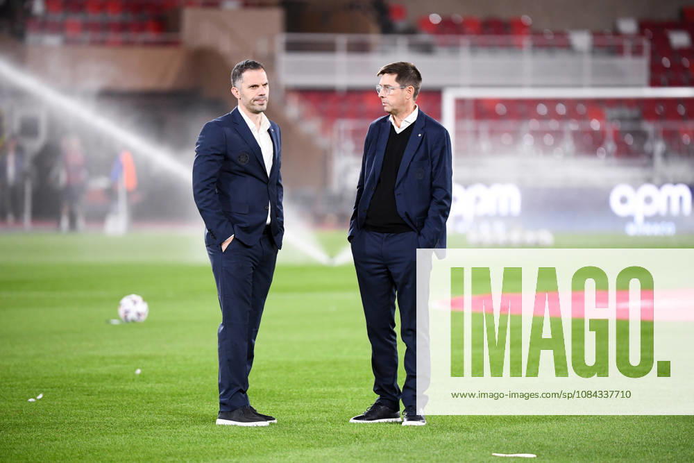 AS Monaco v Toulouse FC - Ligue 1 McDonald s 2026 2027 Olivier CLOAREC President of Toulouse FC and Viktor BEZHANI sports director of Toulouse during Ligue 1 McDonald s match between Monaco and Toulouse at Stade Louis II on October 10, 2026 in Monaco, Monaco. Monaco Monaco