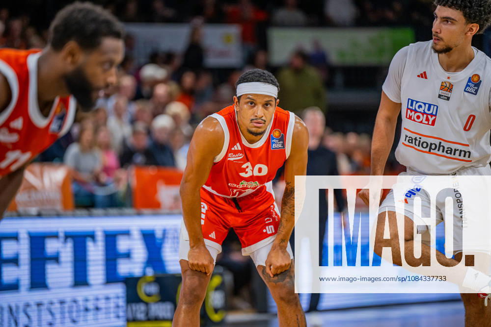 1. Basketball Bundesliga, easyCredit BBL, Saison 2026 2027, Herren, Hauptrunde, 5. Spieltag, 10.10.2026, RASTA Vechta - ratiopharm ulm Nelson Weidemann ( 30 - RASTA Vechta) während der Partie Vechta RASTA Dome Niedersachsen Deutschland